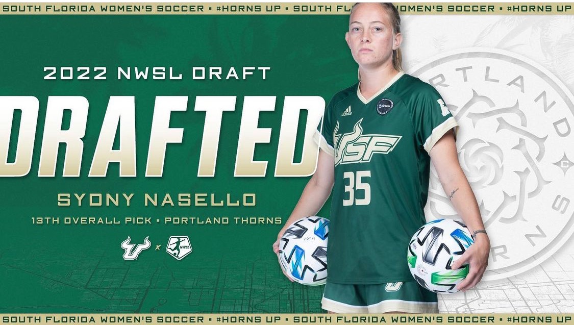 TBU Athlete Sydny Nasello is the 13th Pick in the NWSL Draft