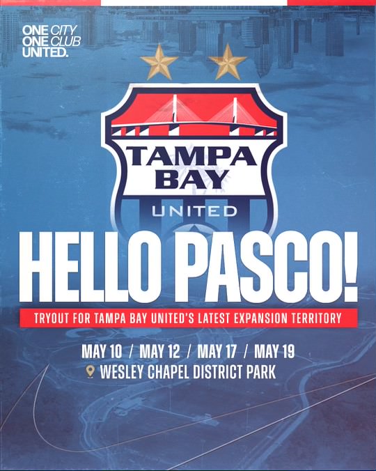 Tampa Bay United Announces Pasco County Expansion
